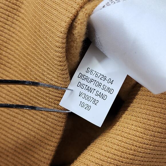 Old Navy Sweatshirt Womens L Tan Crew Neck Bring It Metallic Graphic Pullover - Picture 7 of 10